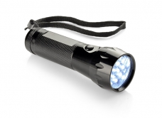 Latarka LED, 17 diod w etui