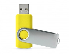 Pamięć USB TWISTER - 8GB żółty