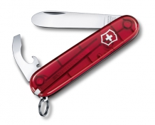 My First Victorinox czerwony transparentny