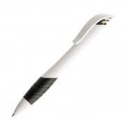 Długopis Dolphin, czarny/biały