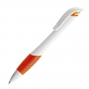 Długopis Dolphin, pomarańczowy/biały