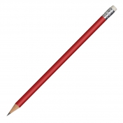 Ołówek drewniany, czerwony