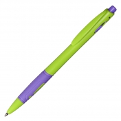 Długopis Azzure, zielony/fioletowy