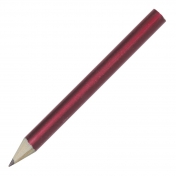 Krótki ołówek, bordowy